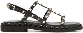 Valentino Garavani Rockstud 35mm leather sandals Black