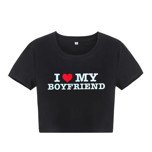 Women's T-shirt Short Sleeve T-Shirts Printing Streetwear Letter