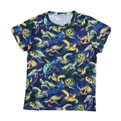 Women's T-shirt Short Sleeve T-Shirts Vacation Tortoise