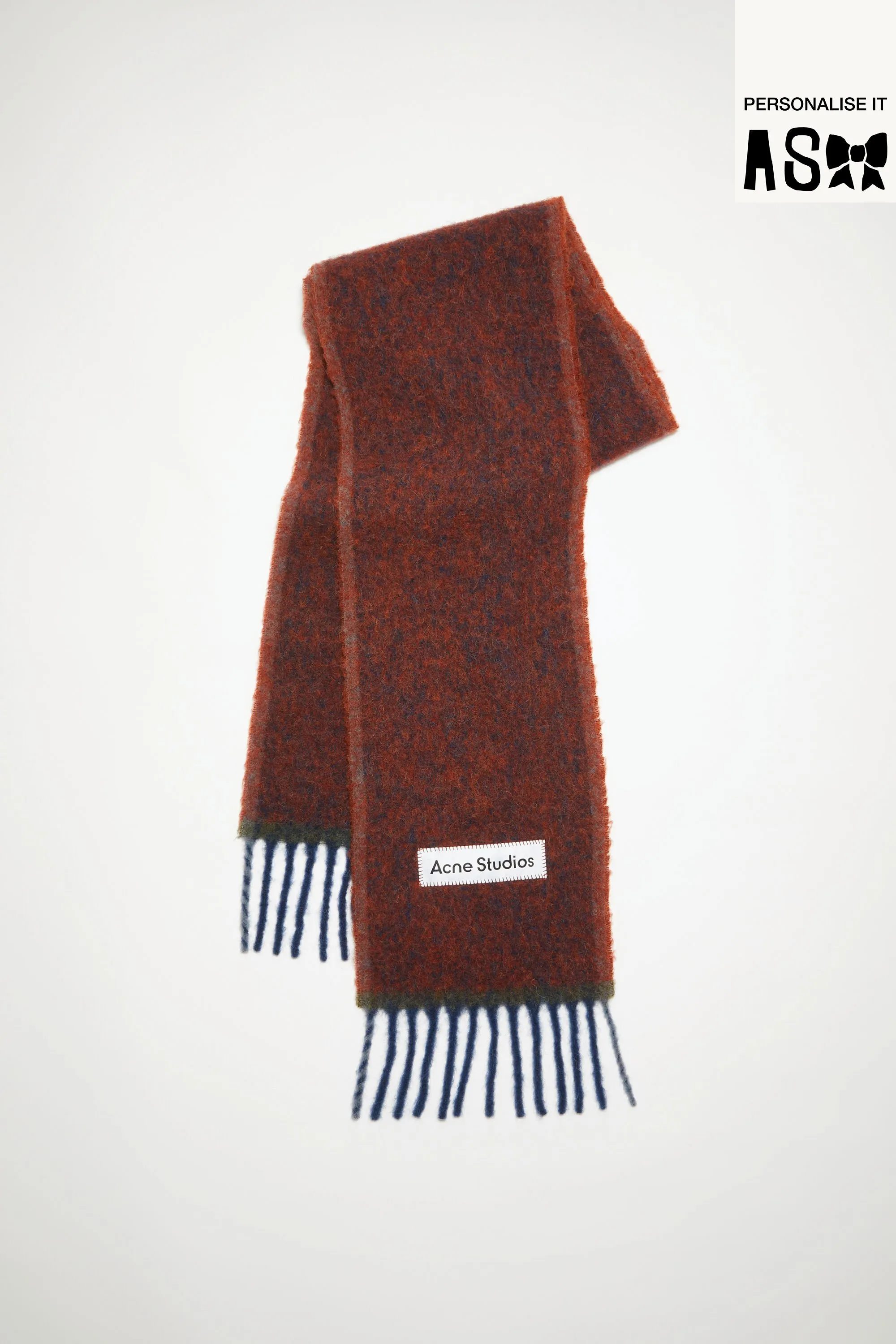 Wool mohair scarf - Narrow